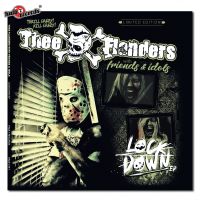 THEE FLANDERS with Friends and Idols "Lockdown EP" Cover Front